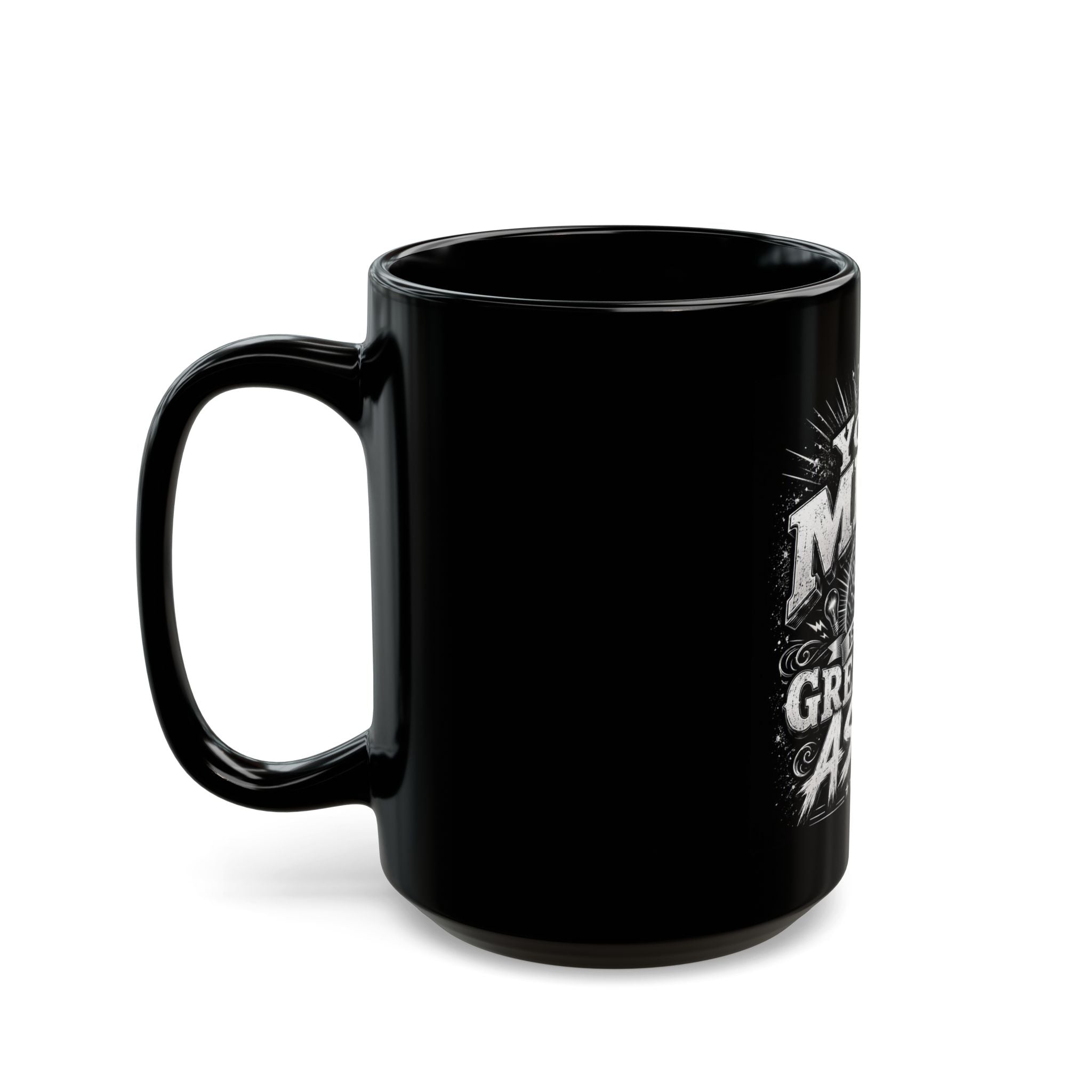 Inspirational Black Mug - "Your Mind Is Your Greatest Asset" Coffee Cup