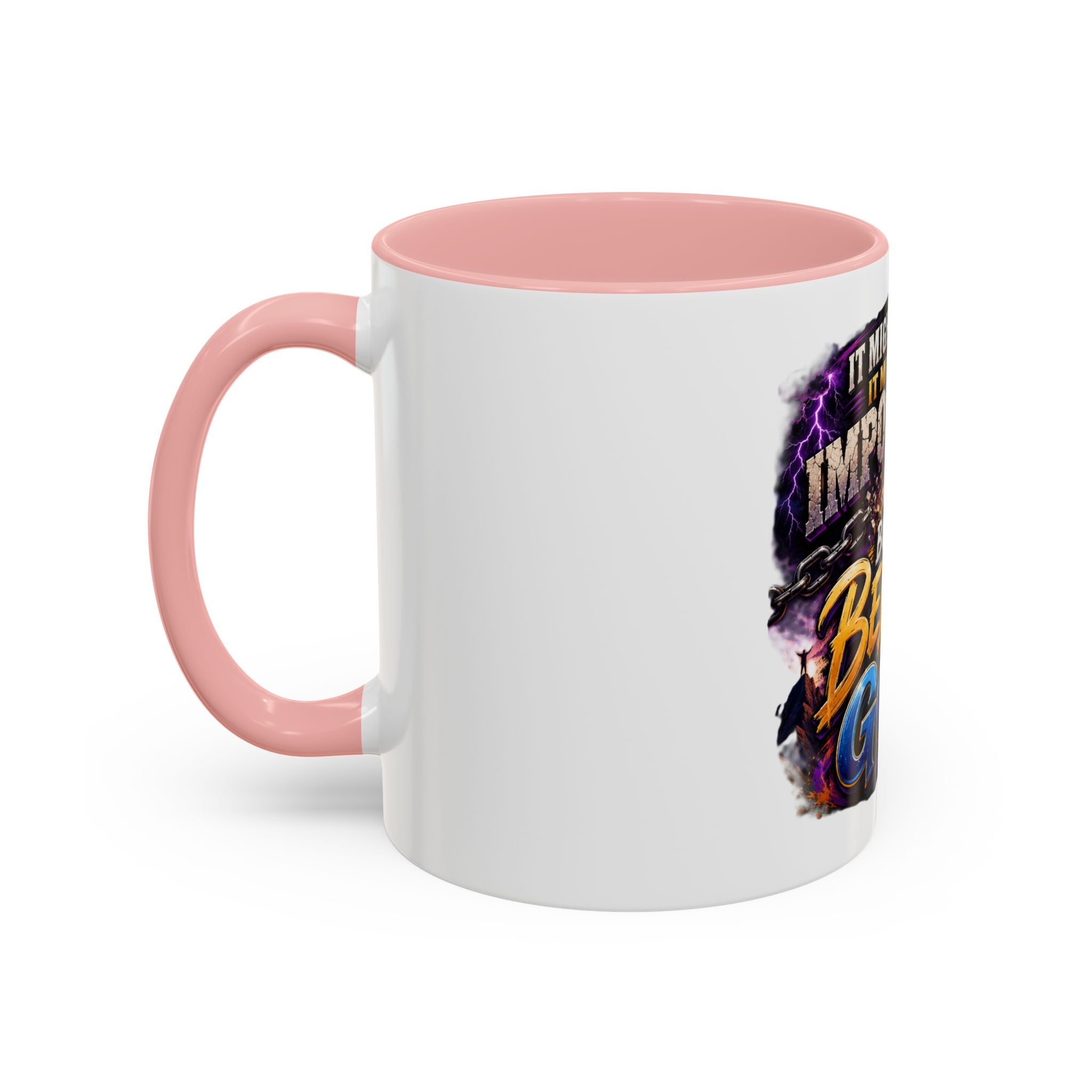 Believe God Coffee Mug — Inspirational Christian Faith Accent Mug (11/15oz)