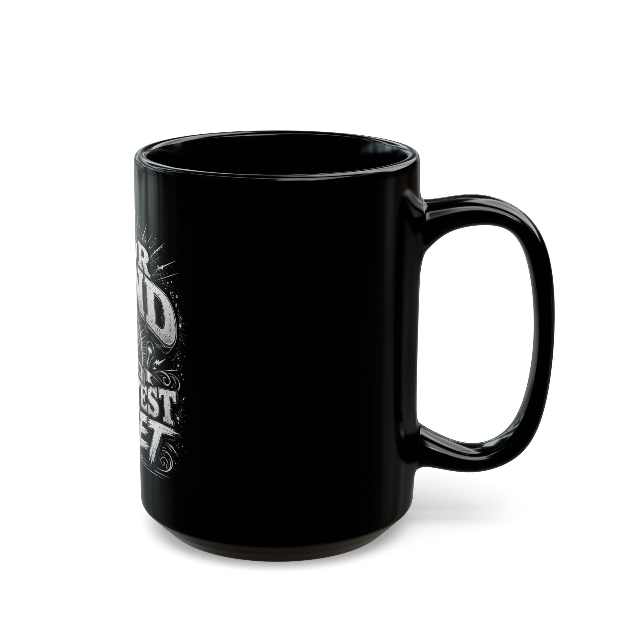 Inspirational Black Mug - "Your Mind Is Your Greatest Asset" Coffee Cup