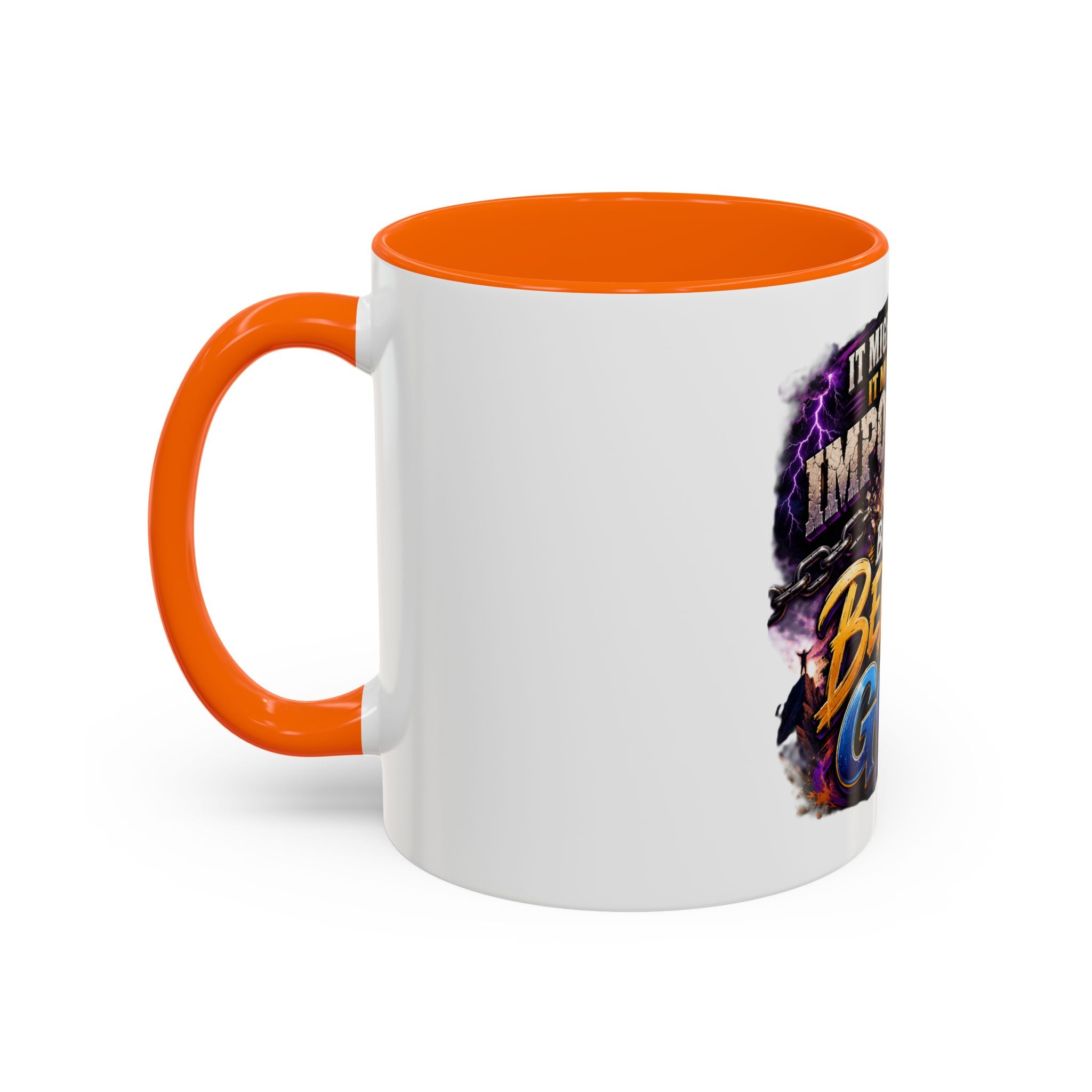 Believe God Coffee Mug — Inspirational Christian Faith Accent Mug (11/15oz)
