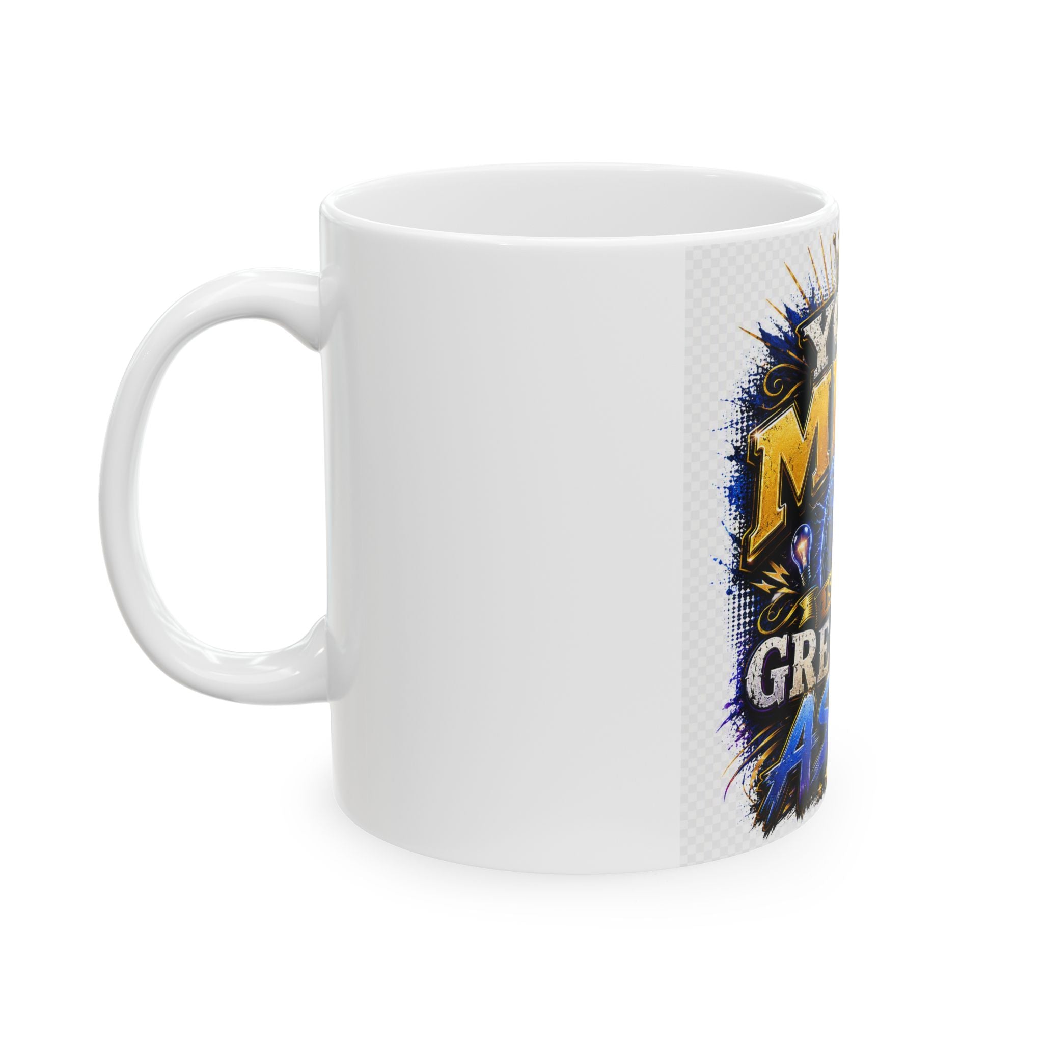 Inspirational Coffee Mug — "Your Mind Is Your Greatest Asset" Motivational Ceramic Cup (11oz/15oz)